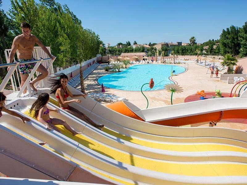 Camping Les Sables Du Midi Hotel Valras-Plage Bagian luar foto